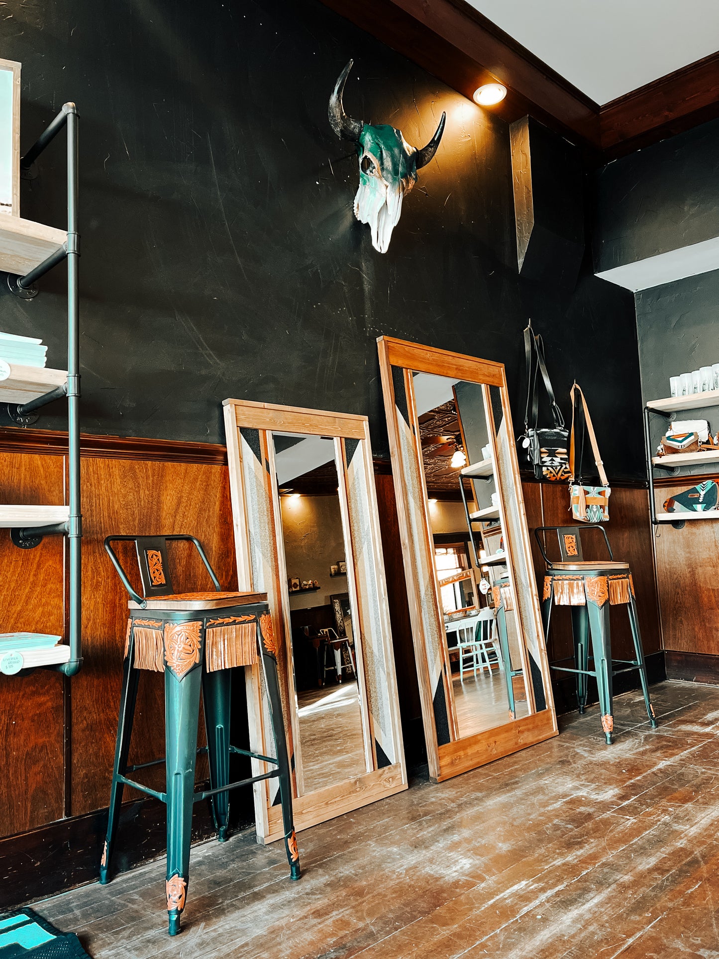 Loretta Swivel Stool Set