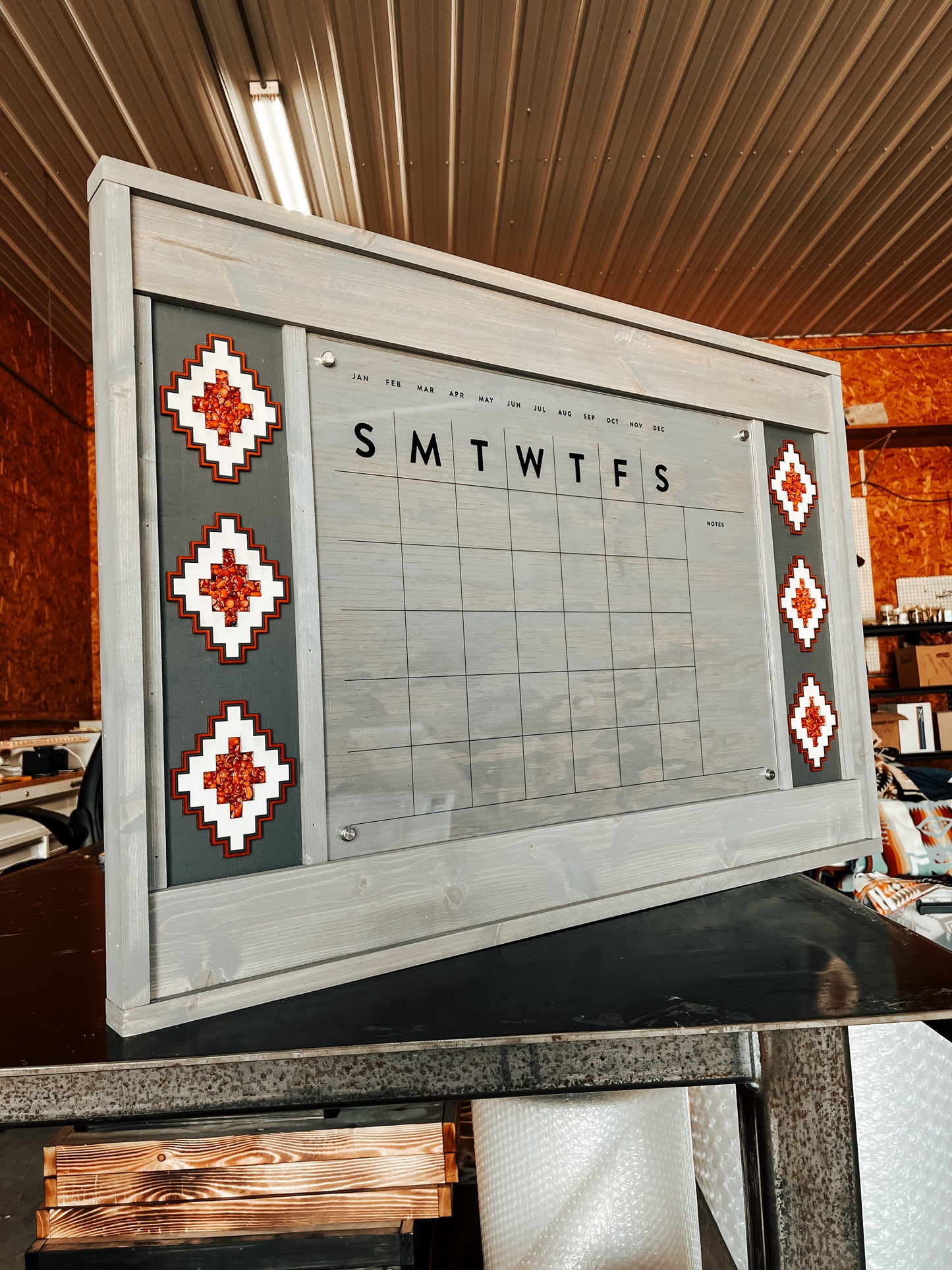 Monthly Dry Erase Calendar