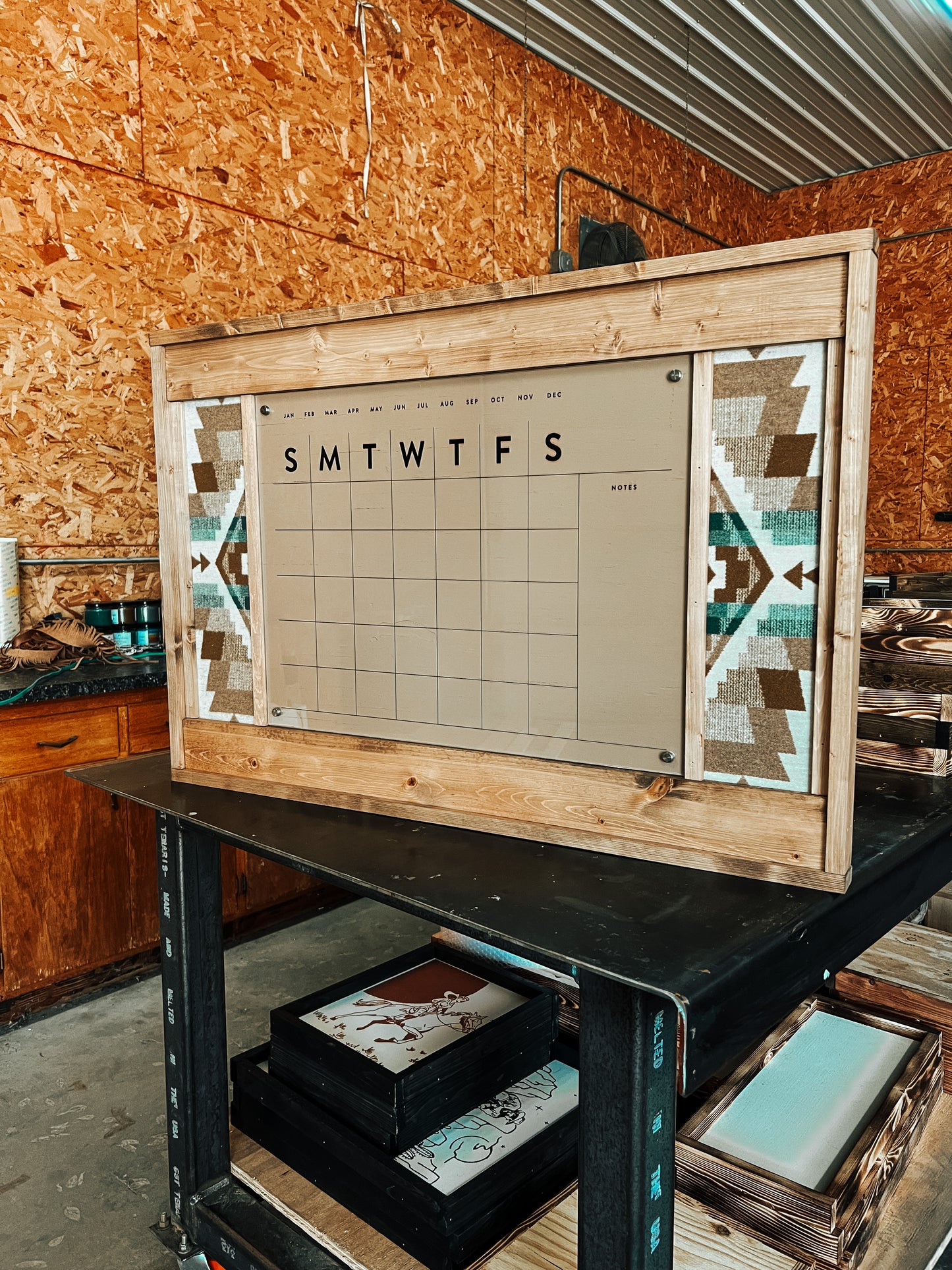 Monthly Dry Erase Calendar