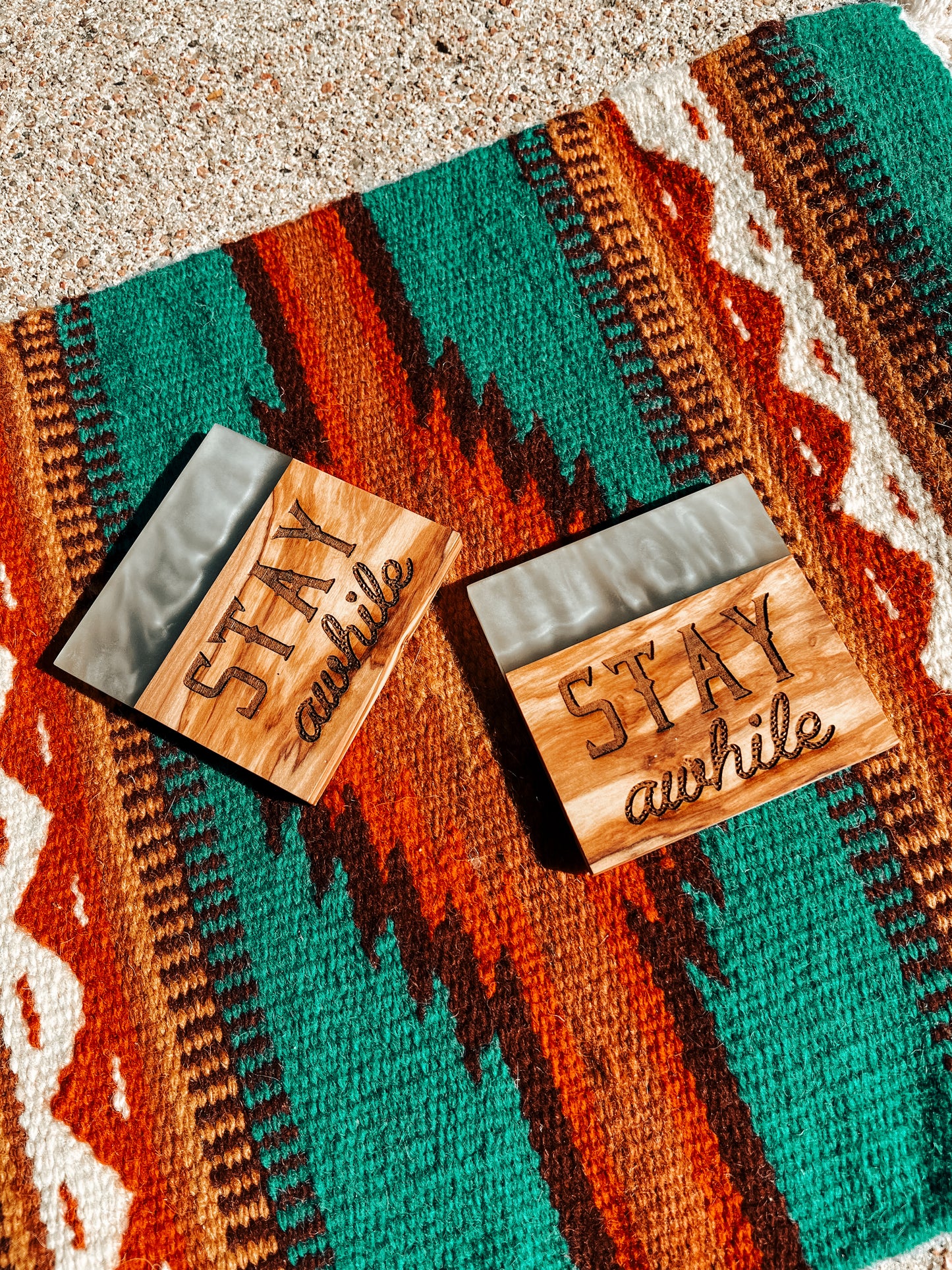 Stay Awhile Coaster Set