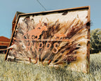 Live Hide Custom Sign