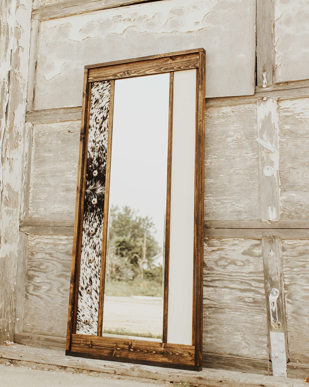 Custom Cowhide & Conchos