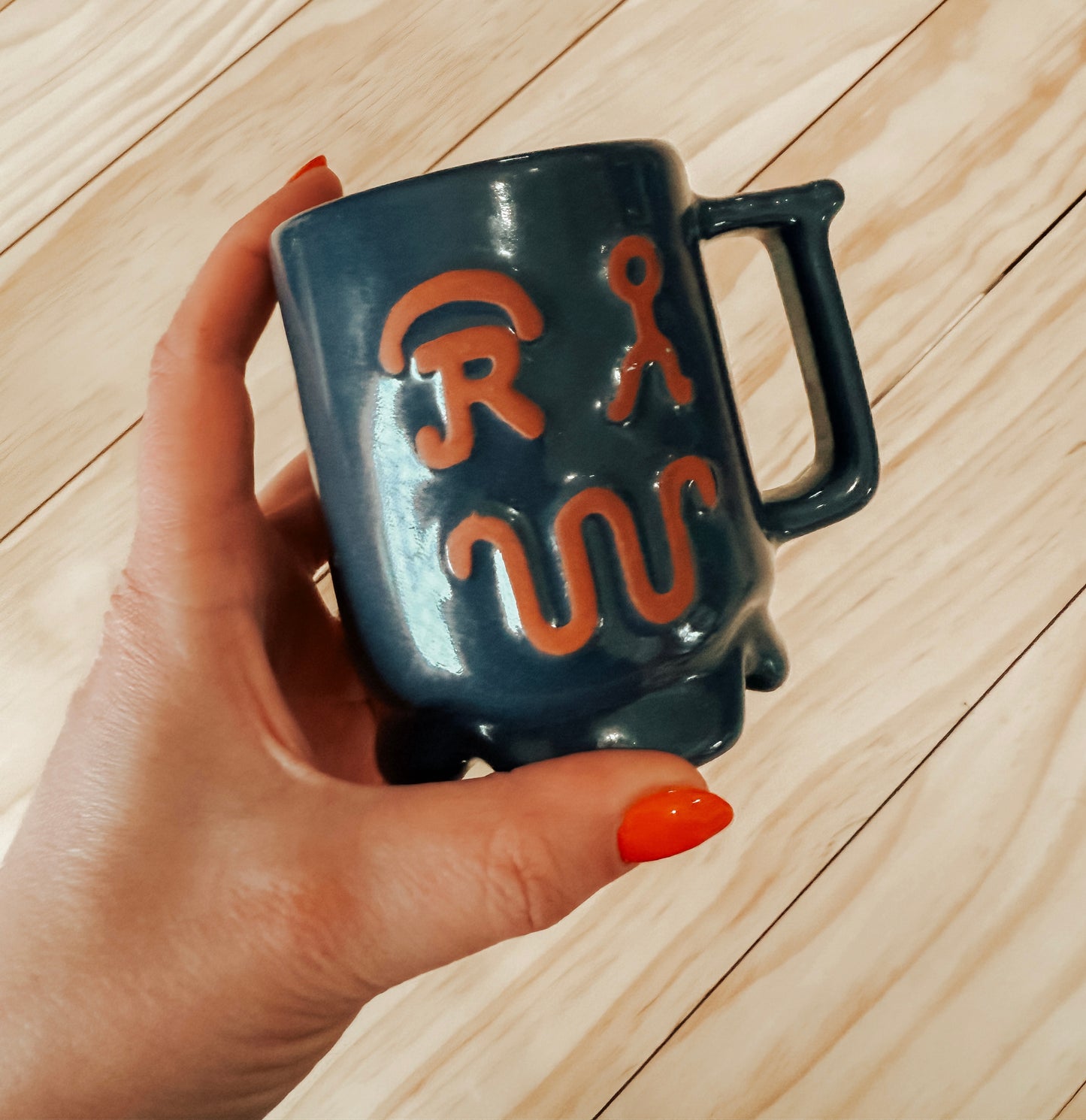 Frankoma Western Mug