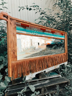 Fringed Custom Mirror