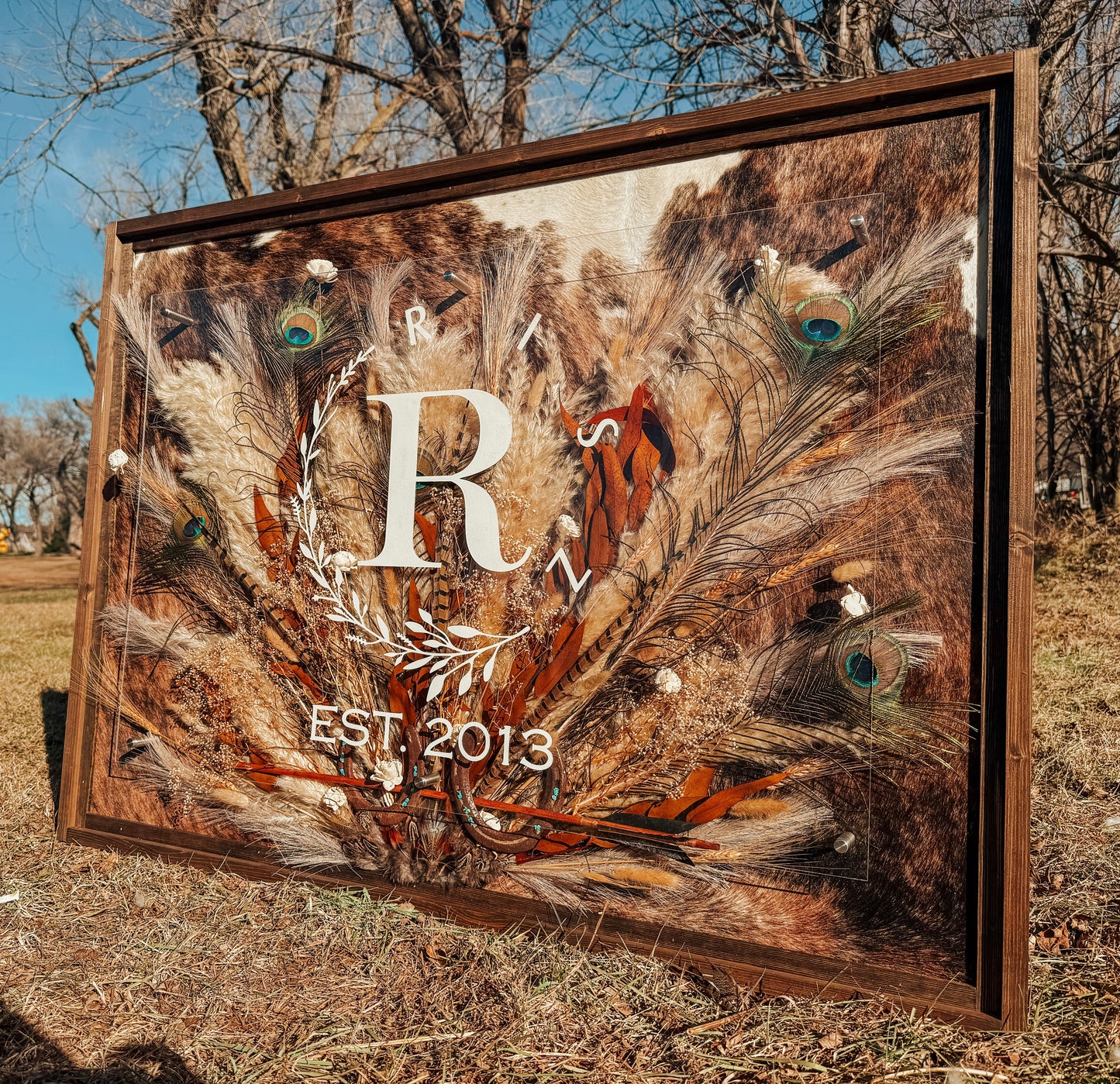 Live Hide Custom Sign