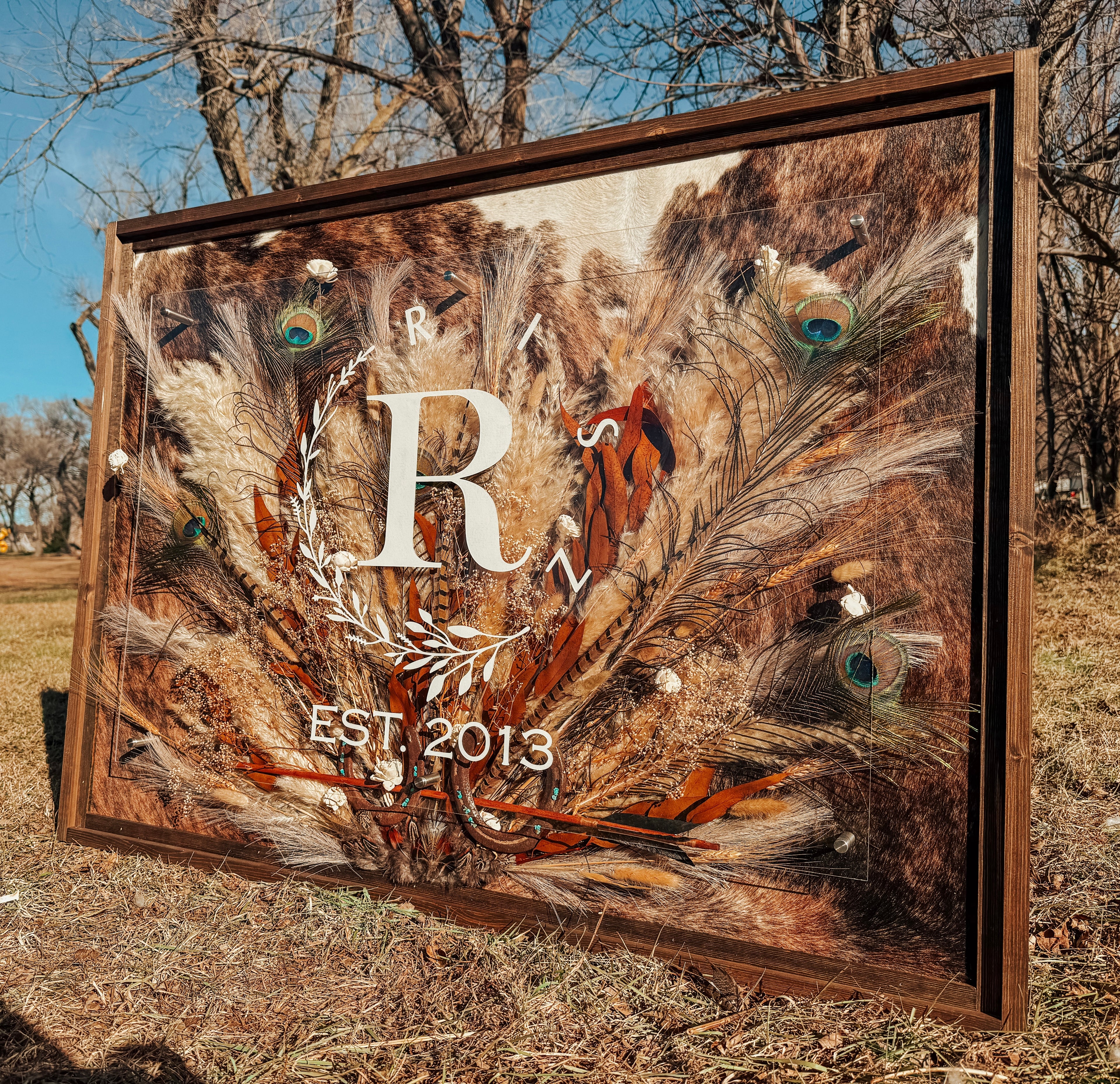 Live Hide Custom Sign