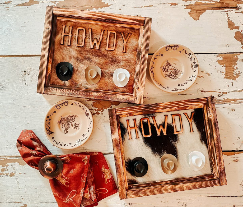 Howdy Hat Sign
