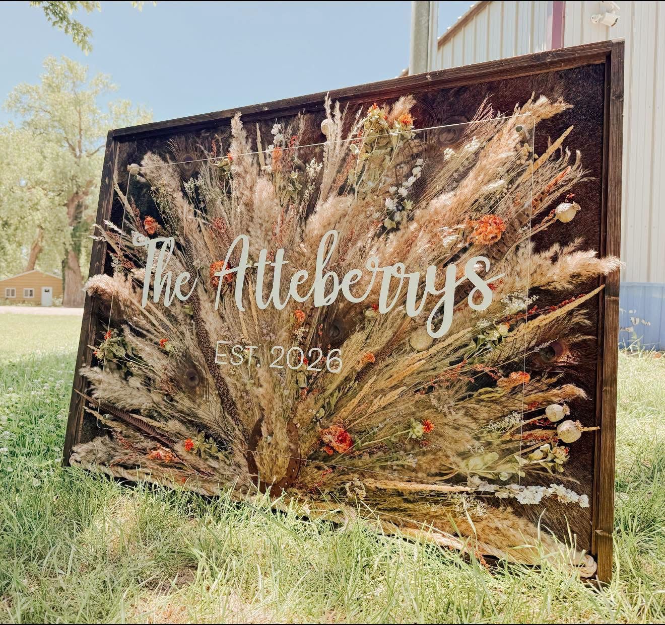 Live Hide Custom Sign