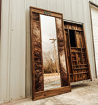 Brindle Cowhide Mirror