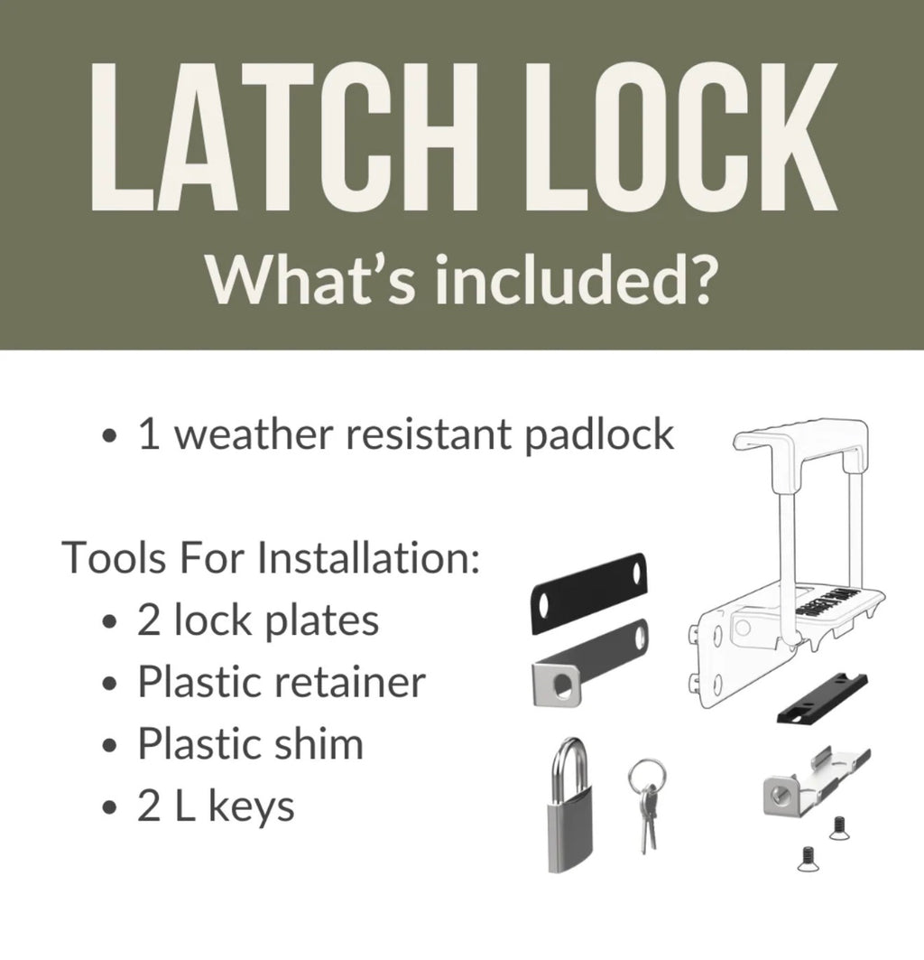 Rugged Latch Lock