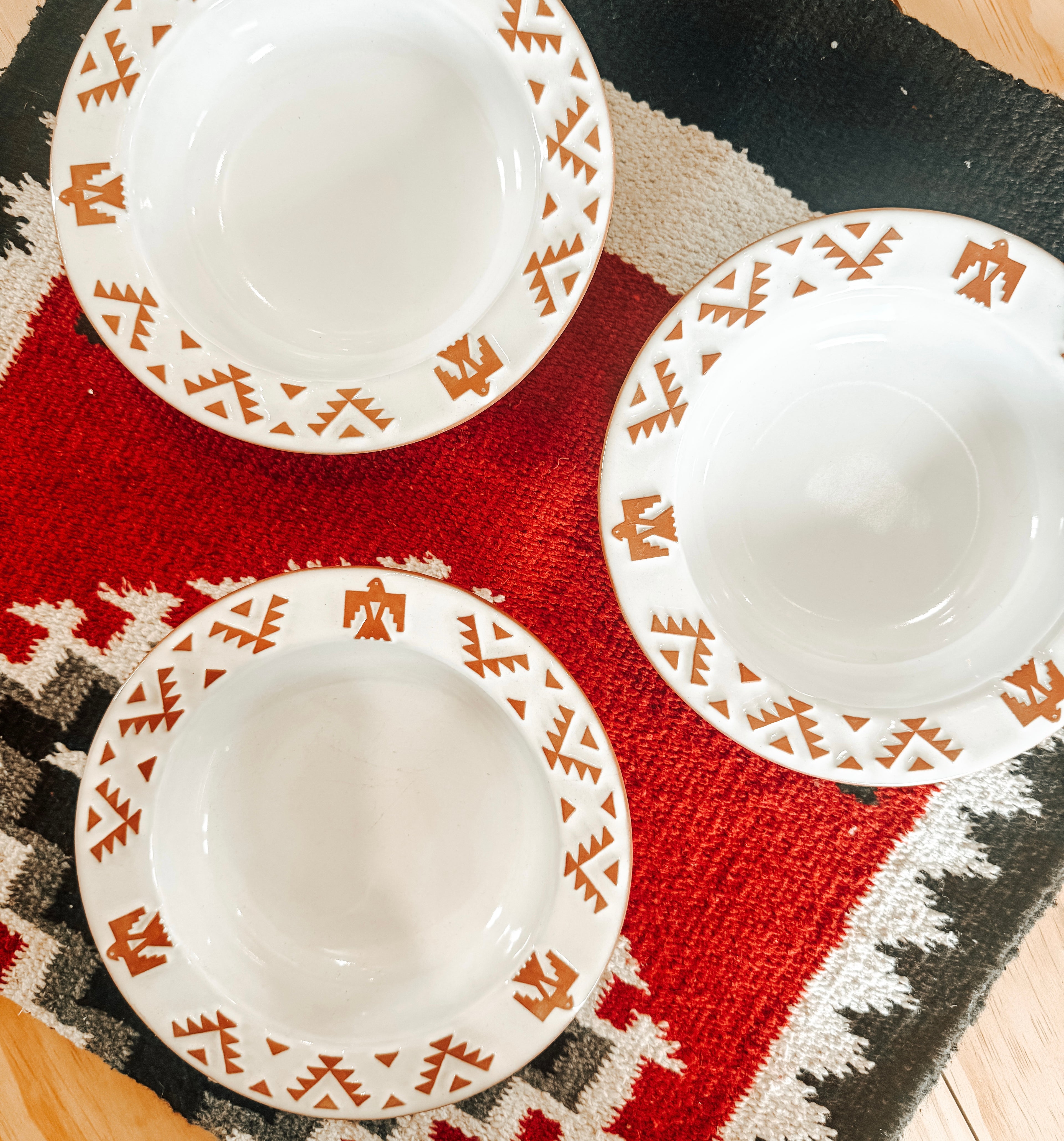 Frankoma Native Bowl Set