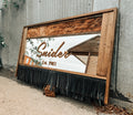 Fringed Custom Mirror