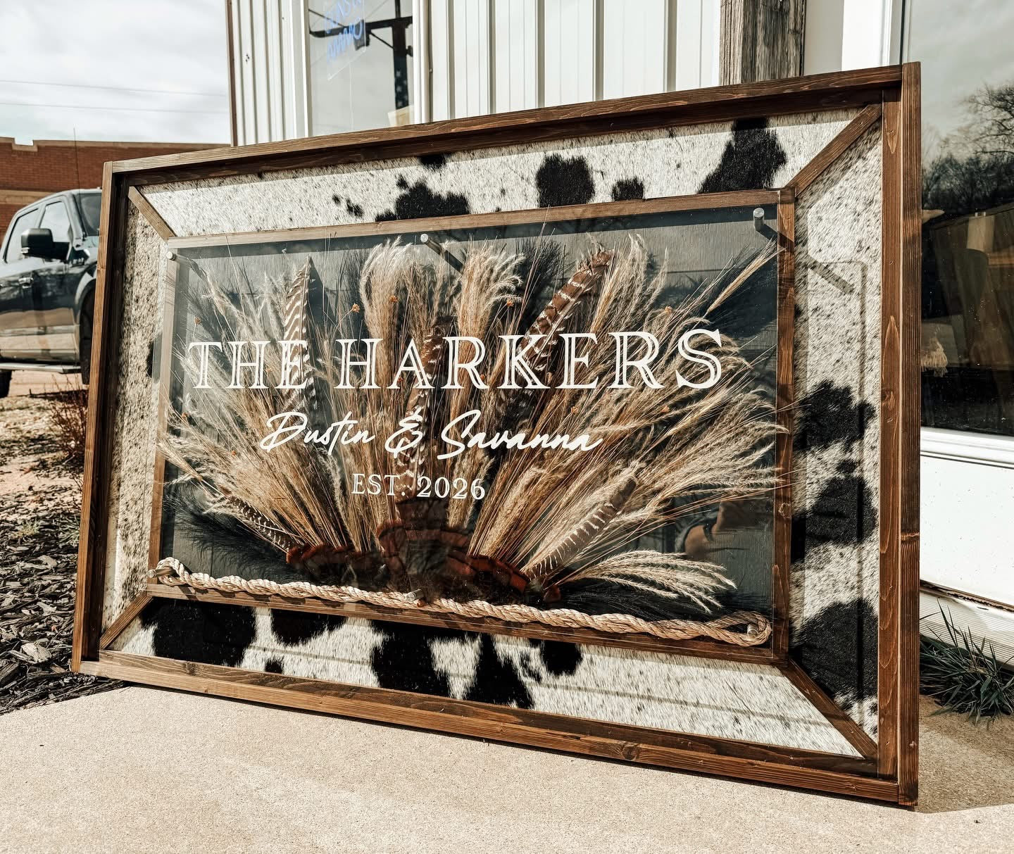 Four-Sided Custom Live Sign