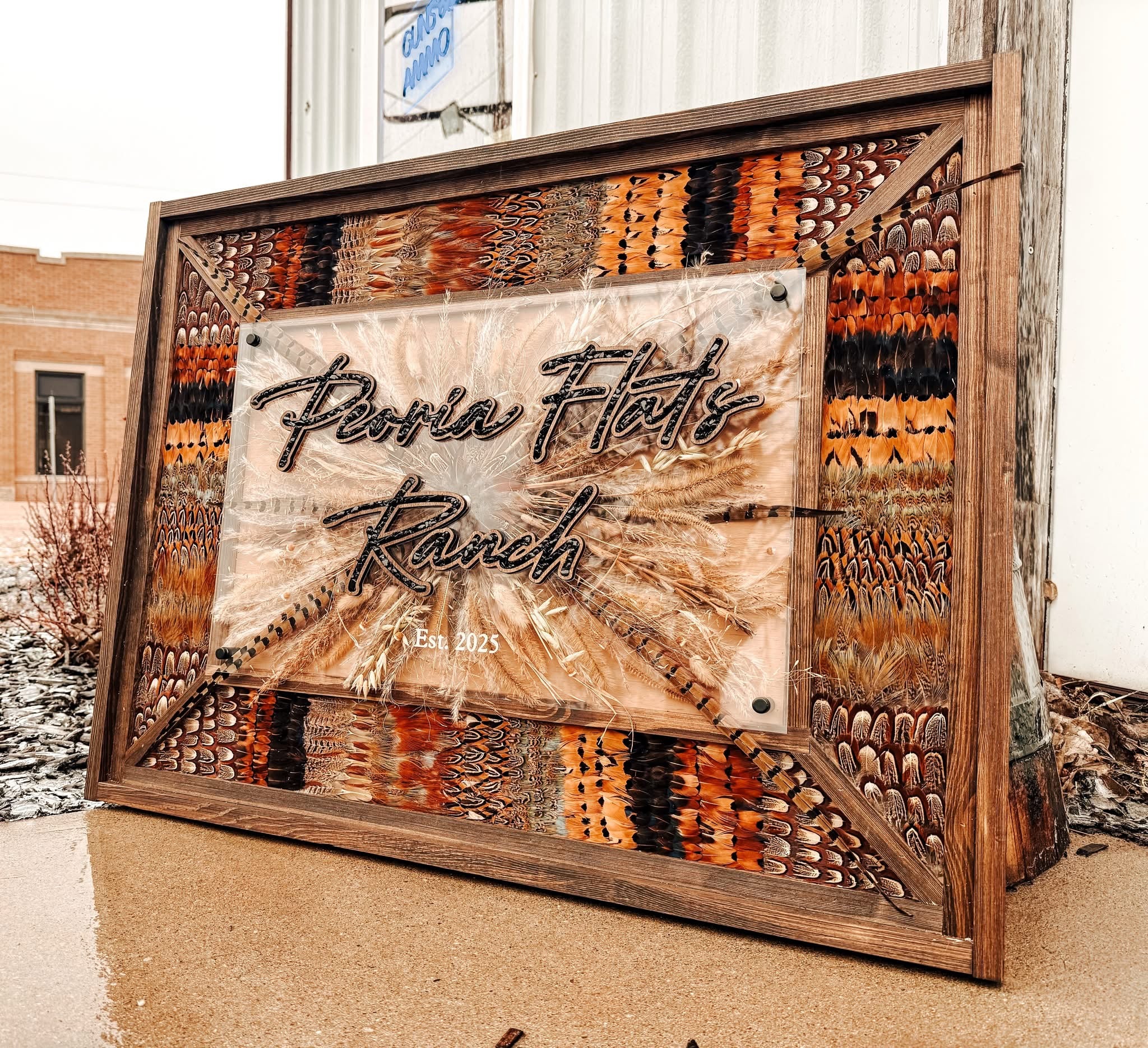 Four-Sided Custom Live Sign