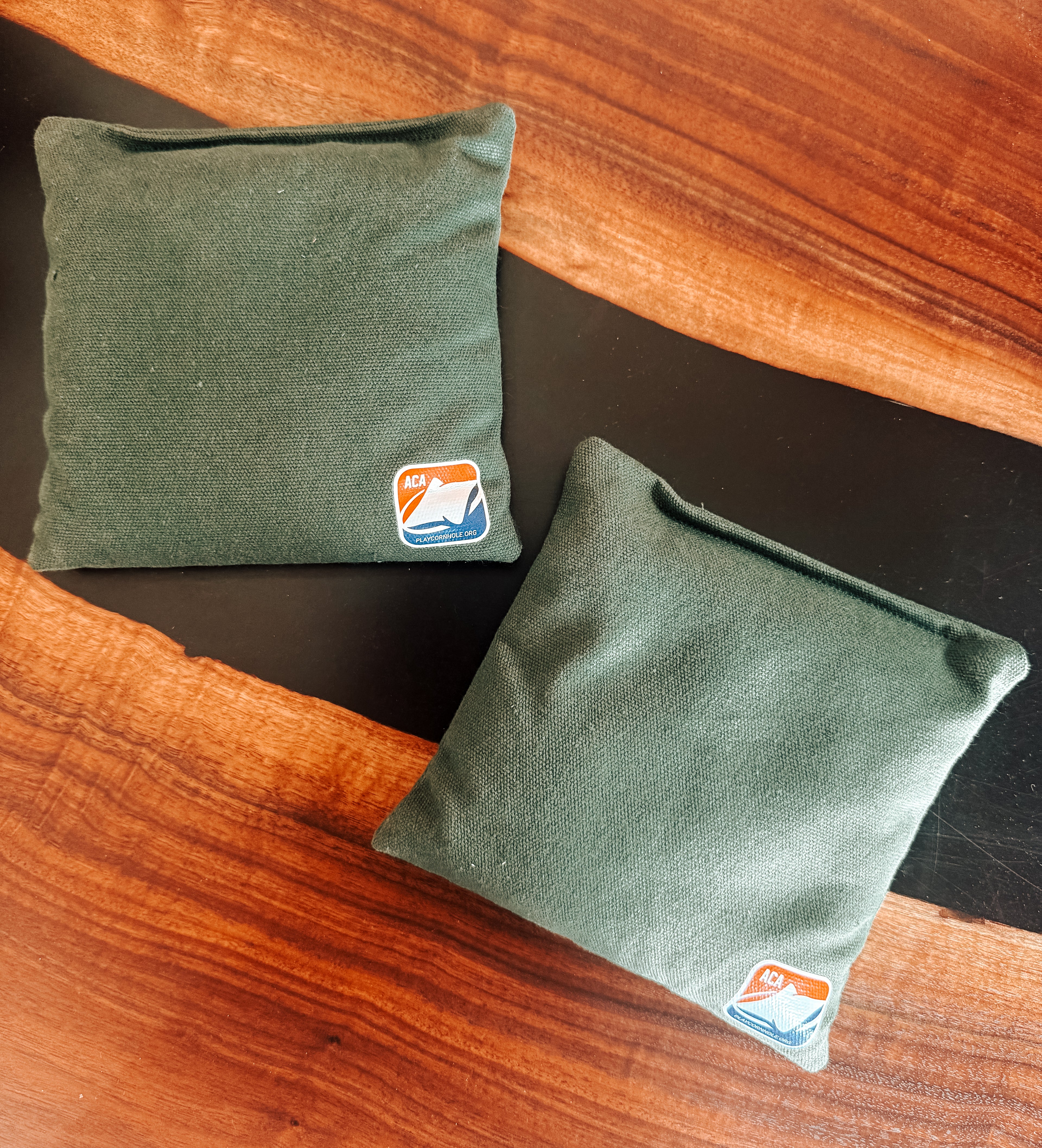 Canvas Cornhole Bag Set