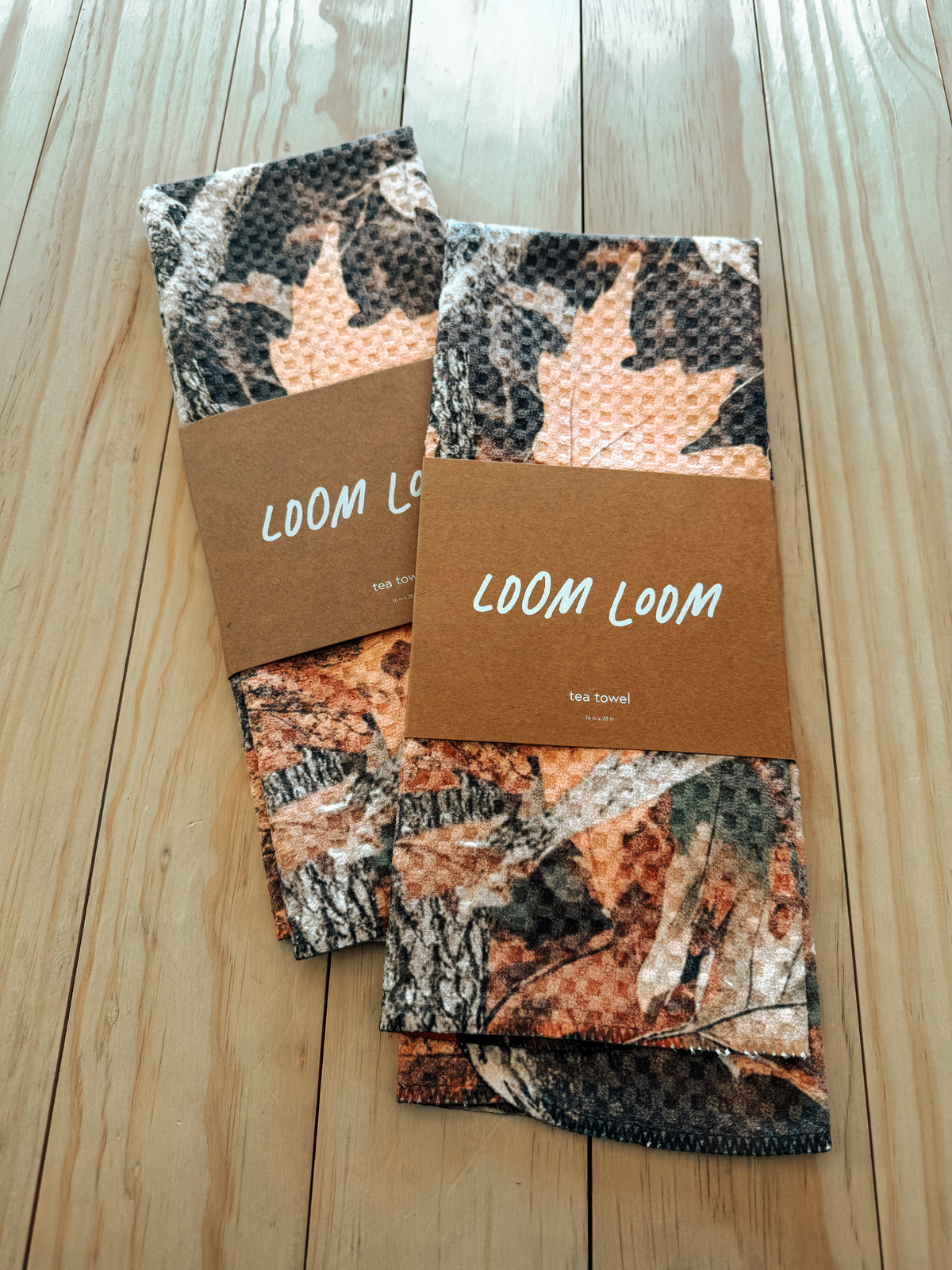 Loom Loom Camo Tea Towel