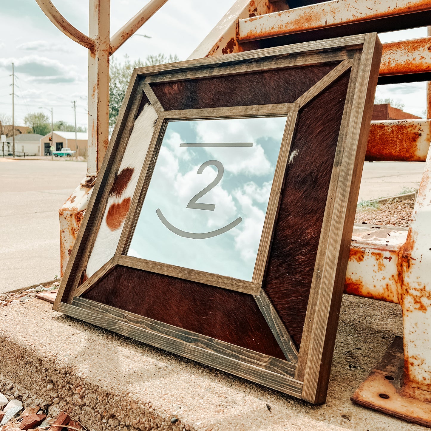 Branded Wall Hanger Mirror