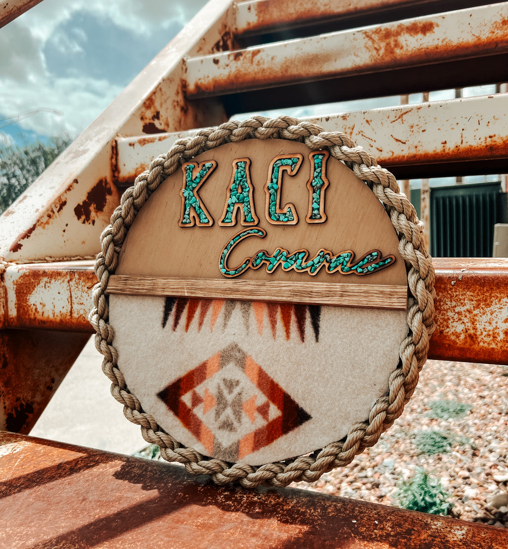 Braided Name Sign