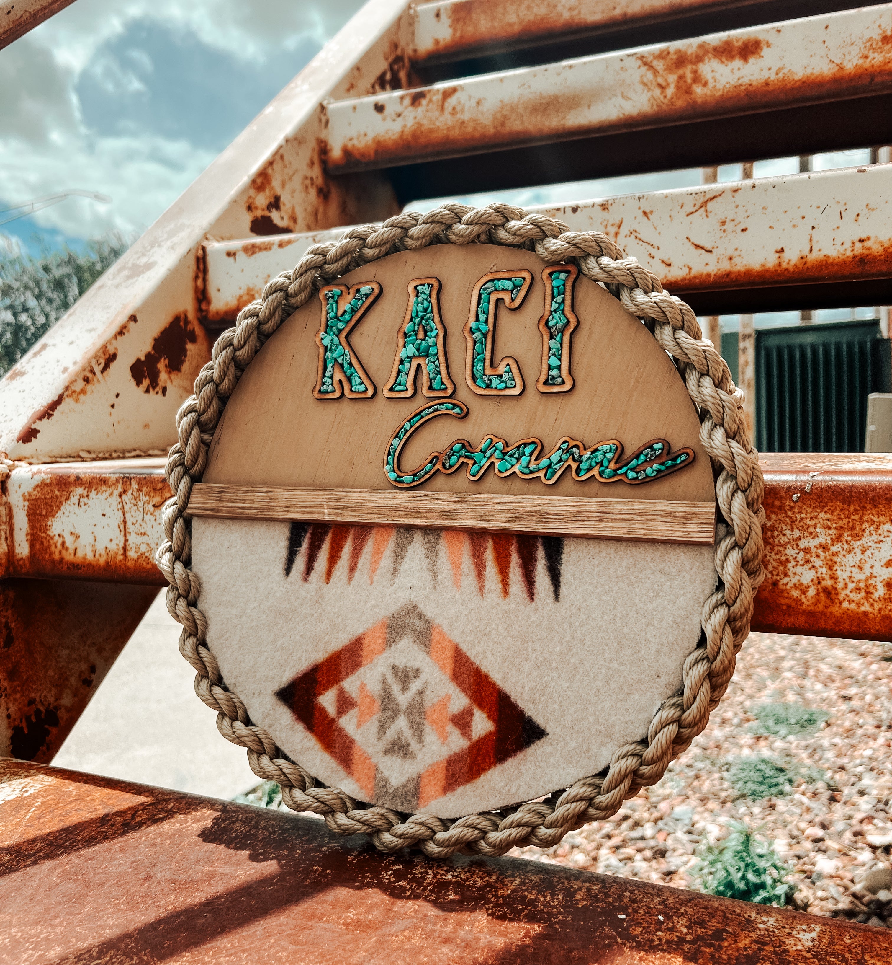 Braided Name Sign