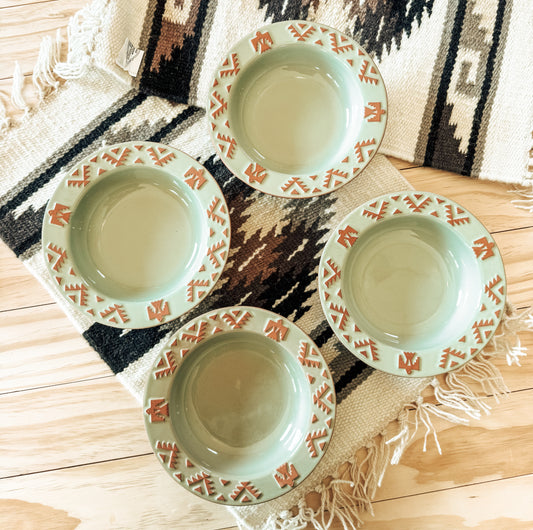Frankoma Native Bowl Set