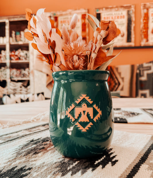 Frankoma Native Utensil Jar