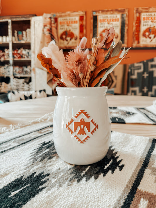 Frankoma Native Utensil Jar