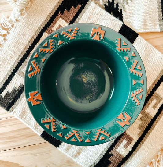 Frankoma Native Large Serving Bowl