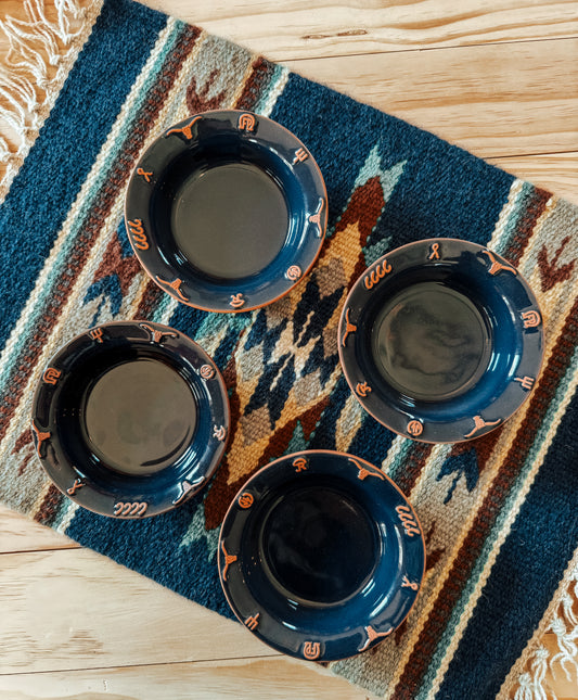 Frankoma Western Hors d'Oeuvres Bowl