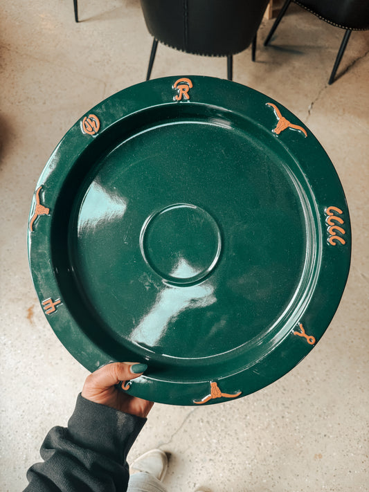 Frankoma Western Platter