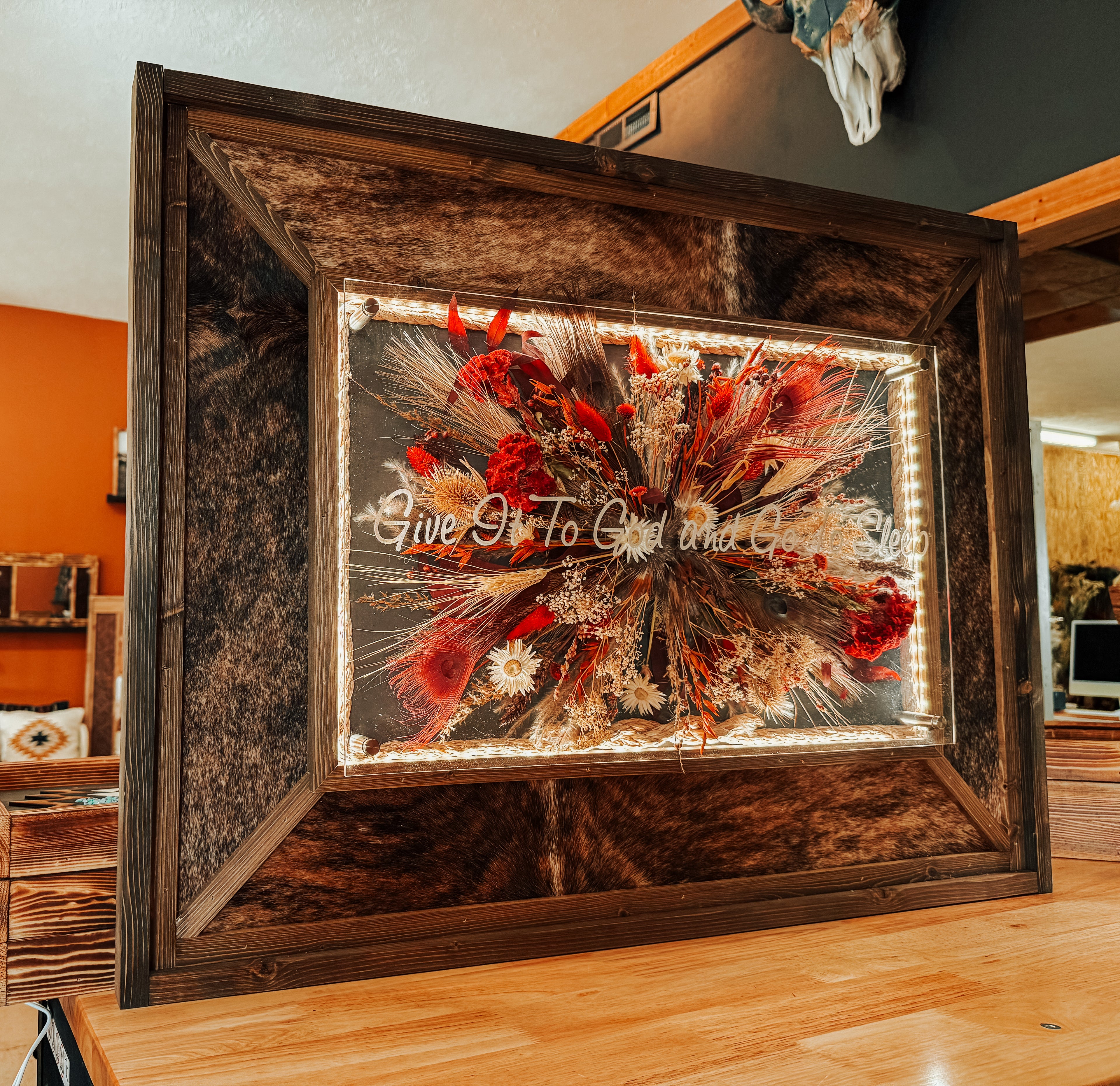 Four-Sided Custom Live Sign