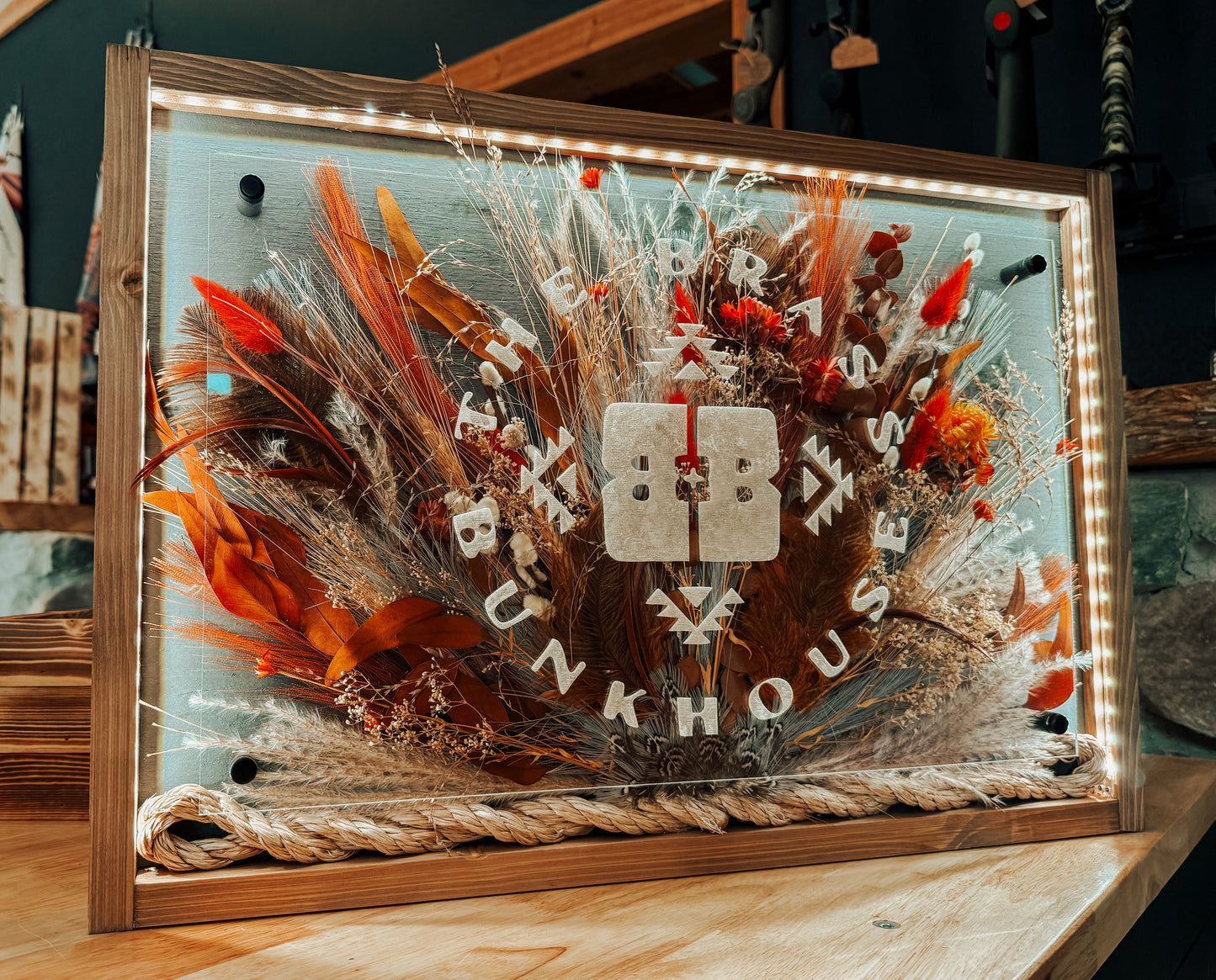 Lit Live Custom Sign