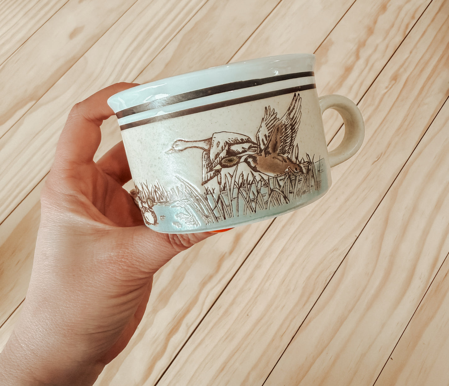 Vintage Duck Mug