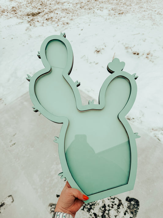 READY TO SHIP CACTUS GUESTBOOK BANK
