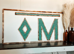 Branded Stone Inlay Sign – Brass Bunkhouse