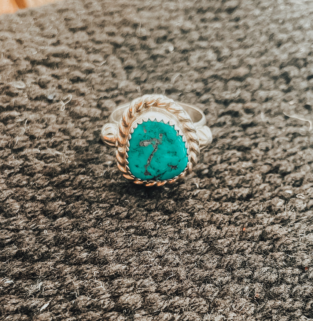 Navajo Turquoise Ring