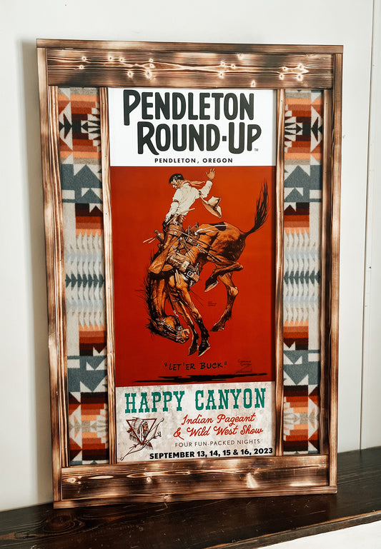 2023 Pendleton Framed Poster